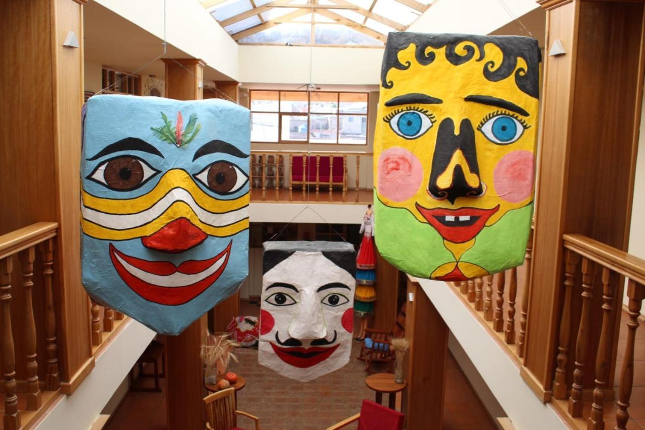 Inti Sisa Art Guesthouse Guamote Exterior foto
