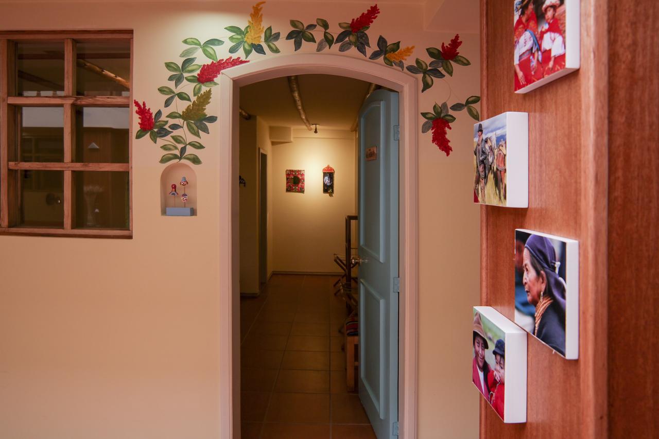 Inti Sisa Art Guesthouse Guamote Exterior foto